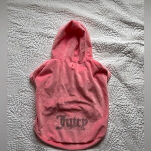 juicy couture dog hoodie